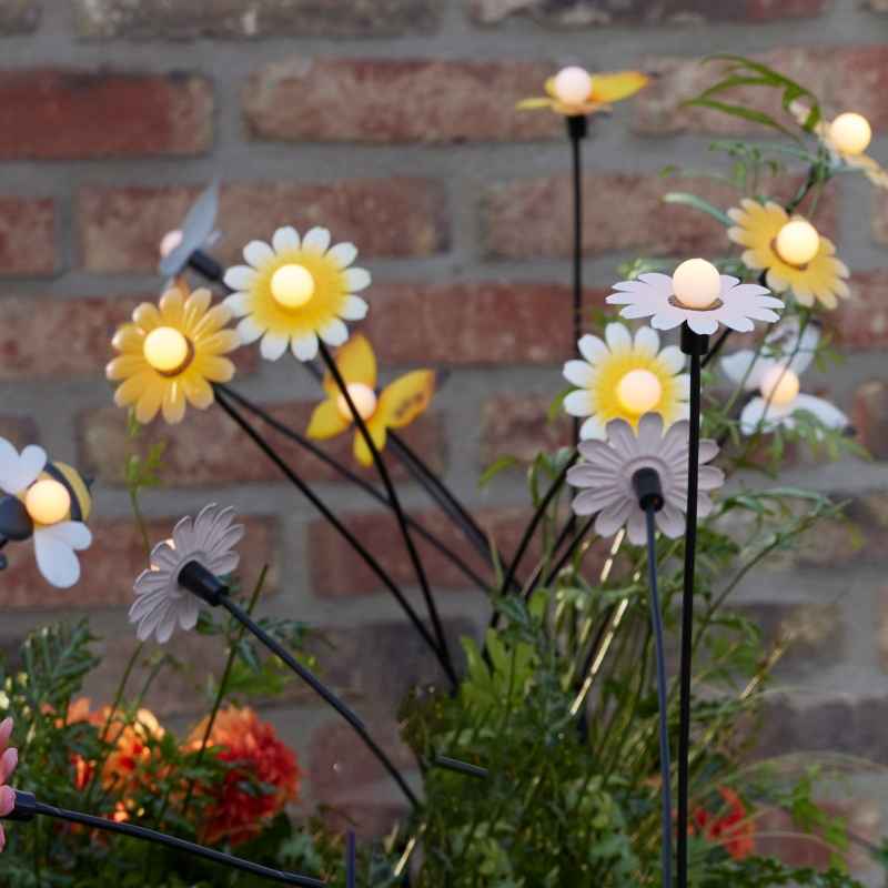 Solar Stake Light Bouquet - Sunflower